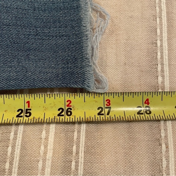 MOTHER The Vamp Fray Mid Rise Skinny Jeans in Crack The Whip 25 - Picture 14 of 14